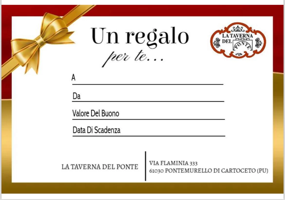 Buono regalo 
